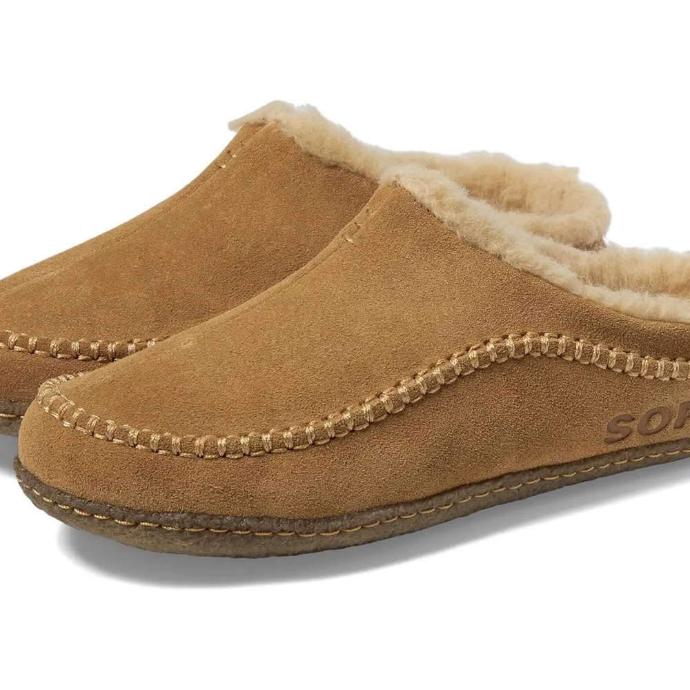 SOREL Falcon Ridge™ II Men’s Slippers-US Size 9( Camel Brown)